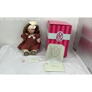 Marie Osmond 15th Anniv. Crystal Porcelain Dolls for all Seasons Doll W COA 0288